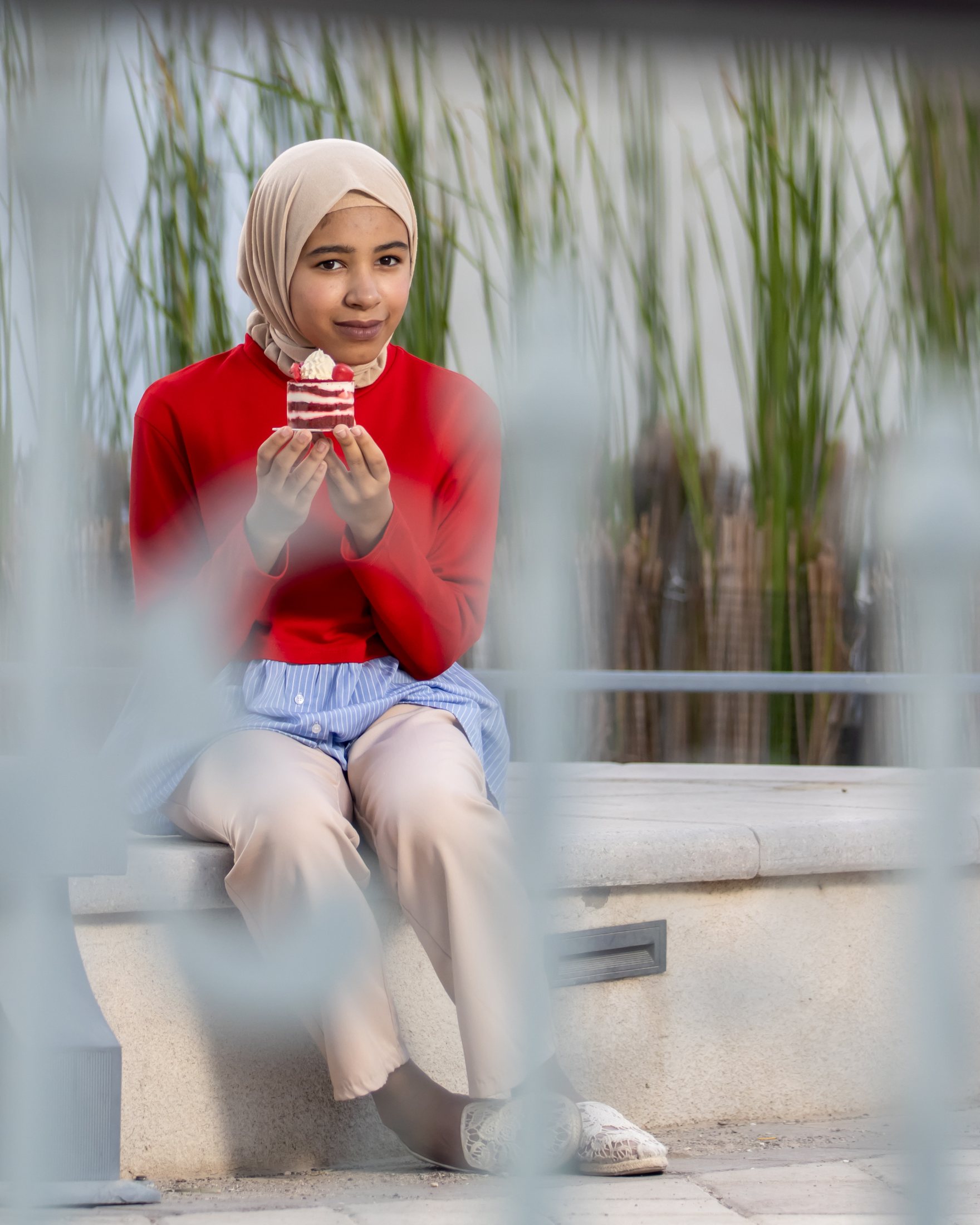 Soft Foreground Portrait by Ali Al Zain